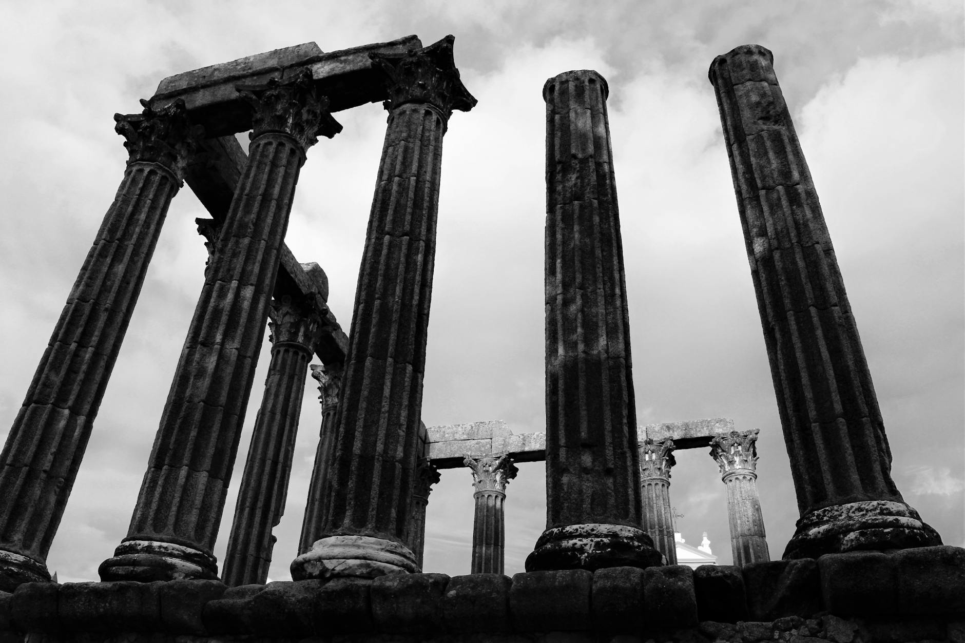 Roman Temple of Évora Portugal historic landmark day trip from Lisbon