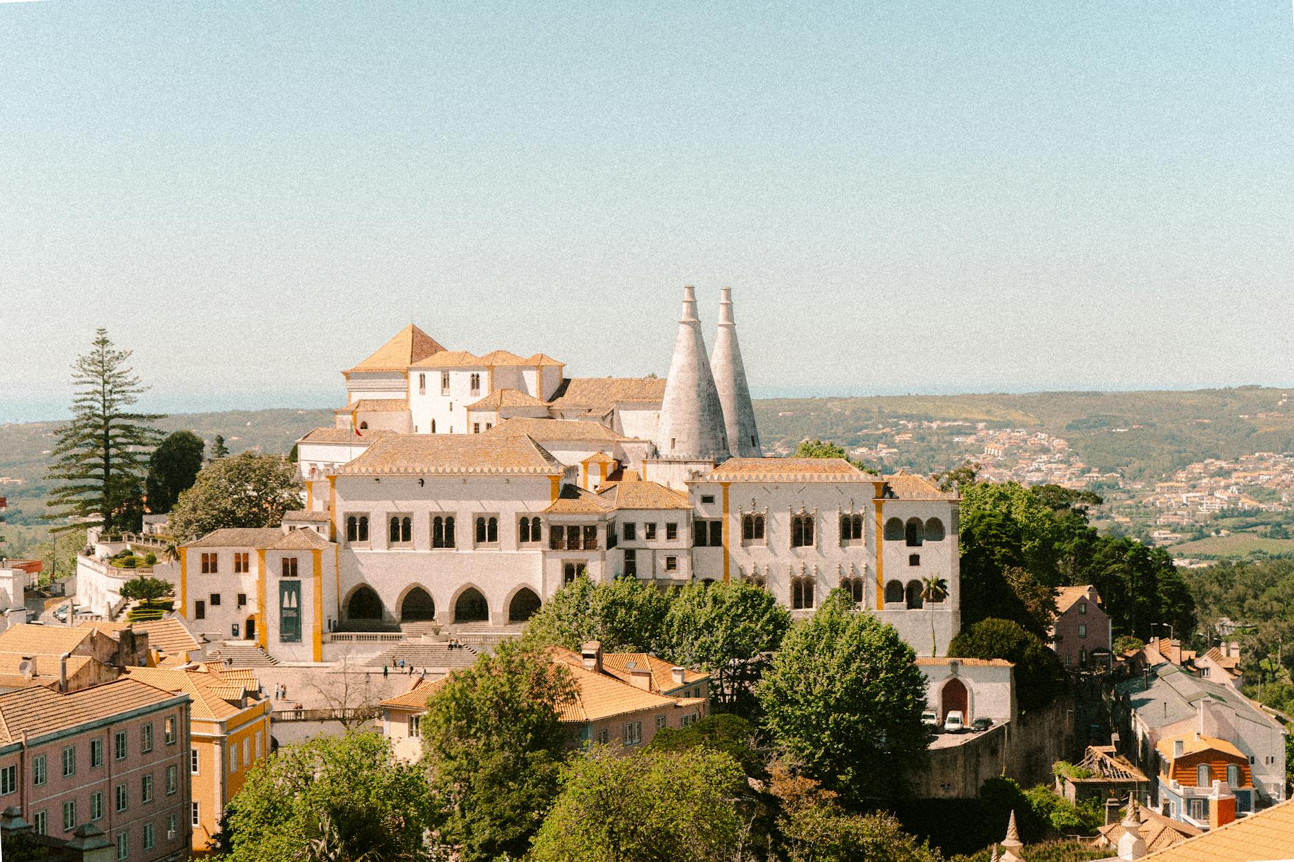 Sintra hills, a popular day tour from Lisbon