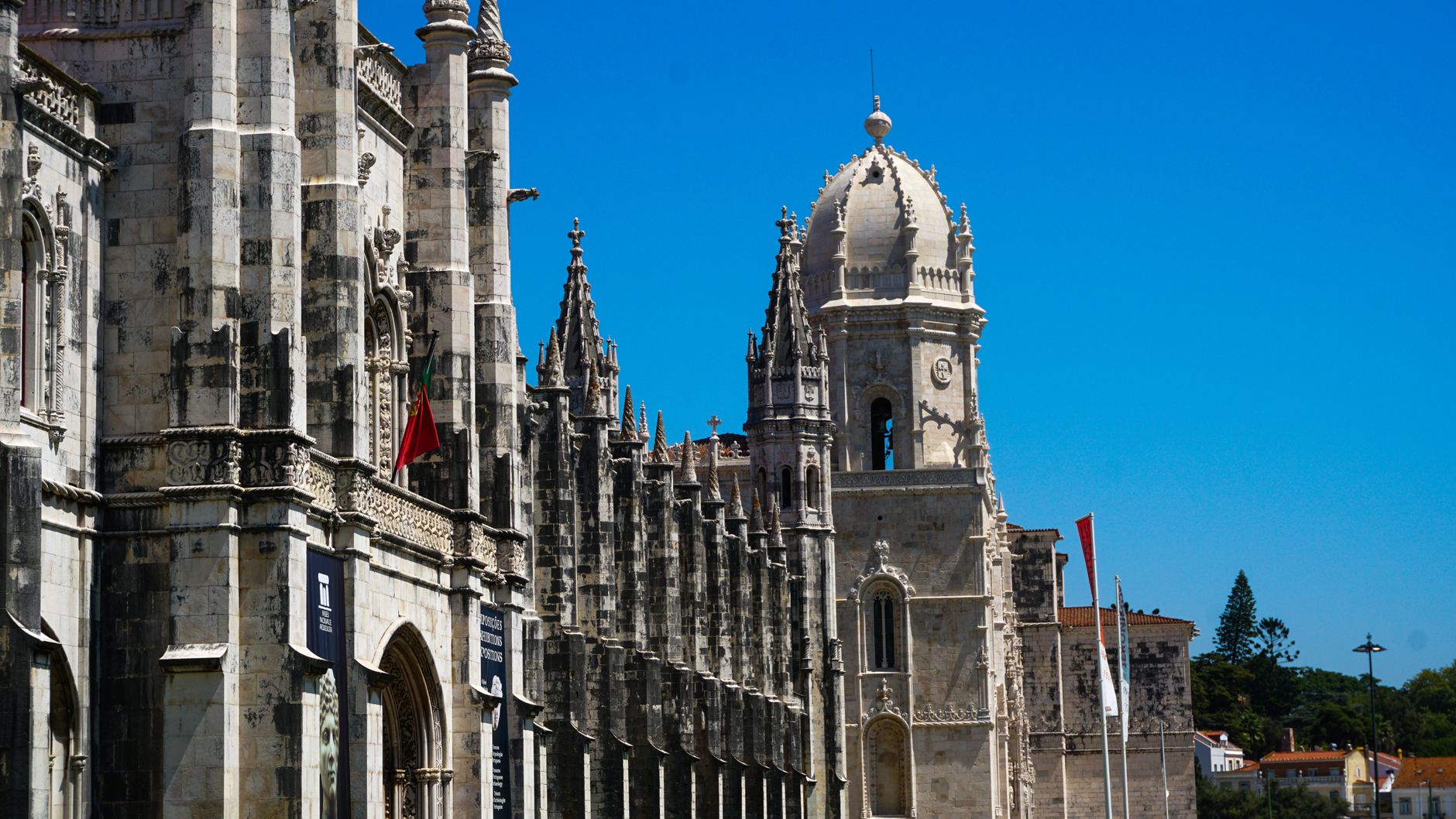 Jerónimos Monastery Manueline Gothic architecture in Belém Lisbon