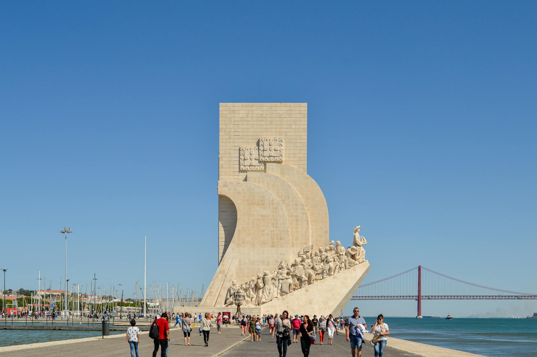 Monument to the Discoveries on Lisbon's Belém waterfront