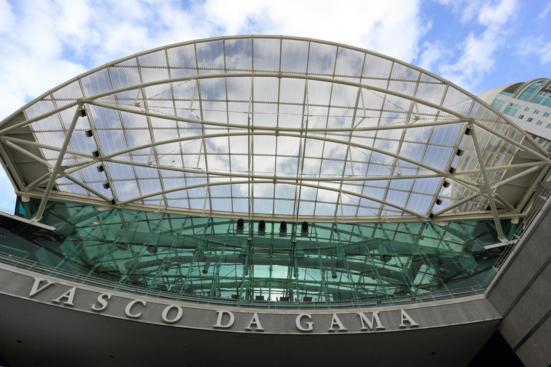 Parque das Nacoes Lisbon modern architecture Vasco da Gama Tower